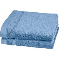 Ross Handtücher "Rubin", blau (kornblumenblau), B:50cm L:100cm, Frottier, Baumwolle, Handtücher, Handtücher, 100% Baumwolle