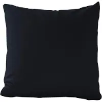 PRIMERA Kissenbezug "Mako-Feinjersey Kissenbezug im Doppelpack", schwarz, B:40cm L:40cm, Feinjersey, Obermaterial: 100% Baumwolle, Kissenbezüge, Kissenbezug, In vielen Uni-Tönen