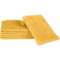 Ross Waschhandschuh "Premium", (6 St., 6 Waschhandschuhe 16 x 22 cm), 100% Baumwolle