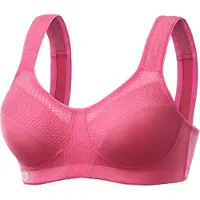 H.I.S. Sport-BH H.I.S, Damen, Gr. 85, Cup B, pink (neon pink), Microtouch, Obermaterial: 90% Polyester (COOLMAX), 10% Elasthan (LYCRA), BHs Sport-BH, ohne Bügel aus schnell trocknendem COOLMAX-Material