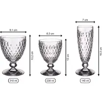 Villeroy & Boch Boston Coloured Wein- & Sektgläser 12er Set Berry