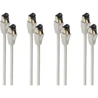 Shiverpeaks BS08-41070-4, 10 m, Cat8.1, F/FTP (FFTP), RJ-45, RJ-45, Grau