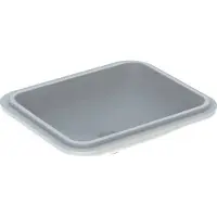 Geberit Unterbau-Waschtisch VariForm 58x49cm, o HL, o Ü, re, US glas. / we.