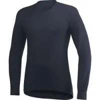 Woolpower - Crewneck 200 - Longsleeve Gr XXS blau