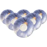 Villeroy & Boch Untertasse "Mokka-/Espressountertassen Mariefleur Gris Basic ø 12 cm 6er Set bunt"