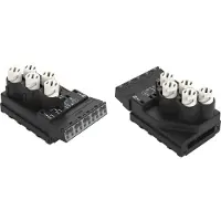 Wago 772-261 Einspeisemodul,5 x 2,5 mm2 + 2 x 1,5 mm2,5-polig,schwarz 772261 - 10 Stück