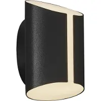 Nordlux Grip Smartlight LED Wandleuchte 9W IP54 Schwarz Steuerbare Lichtfarbe