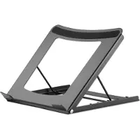 Manhattan 462129, Laptop-Ständer, Schwarz, Stahl, 25,4 cm (10"), 39,6 cm (15.6"), 5 kg