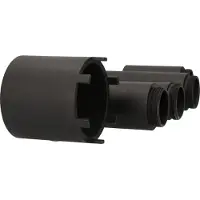 Ks Tools Nutmuttern-Schlüssel-Satz mit 4 Führungsrohren für Mercedes, Ø 63 mm , 5-tlg - 460.5370