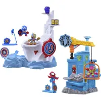 Hasbro Marvel Stunt Squad Smashin’ Heroes, Aktion/Abenteuer, 4 Jahr(e), Gemischte Farben