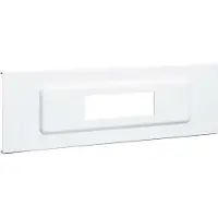 Hager L94269010 Blende AEE 9-fach PVC FB OT 150 reinweiß