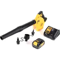 DeWalt DCV 100 M1 Akku Gebläse / Laubbläser 18 V + 1x Akku 4,0 Ah + Ladegerät