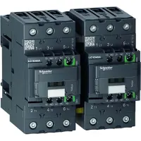 Schneider Electric LC2D40AEHE Wendeschützkombination, 3p+1S+1Ö, 22kW/400V/AC3, 40A, Spule 48 - 130V AC/DC