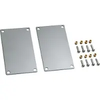 Hager DABA500806ELN Endstück aus Aluminium zu Deckenanschlussbahn DABA 50x80mm eloxiert