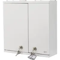 METZ CONNECT OpDAT Wandverteiler S 16xLC-D (Keramik, aqua) Pigtails OM3 eingelegt und abgesetzt 1503257716-E