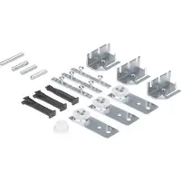 Hager BKSAN045070 Nivellierset für seitliche Anschlussdose zu Bodenkanal BK Einstellhöhe 45-70mm