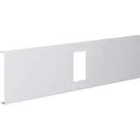 Hager R74257035 Blende AEE 4-fach Stahl BRS OT 120 lgrau