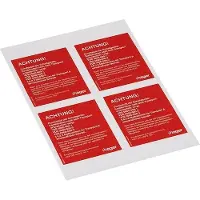 Hager FZ10TS2D Hinweisschild Transport Schaltgerätekombination, 95x115mm, 10x DIN A4 Bogen
