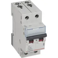Legrand 404208 TX3 Leitungsschutzschalter C-Charakteristik, 32A, 2-polig, 10kA, 400VAC, 2TE