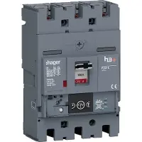 Hager HET100NR Leistungsschalter h3+ P250 Energy 3P3D 100A 70kA FTC