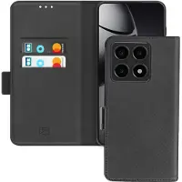 3MK Wallet Case for Xiaomi 14T - black