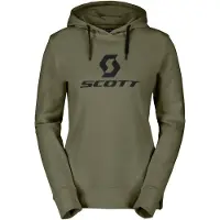 SCOTT Hoody W's Icon LS hay green (7991) XS