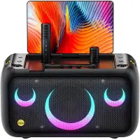 Ikarao Break X1 Karaokemaschine mit Wireless Mikrofonen