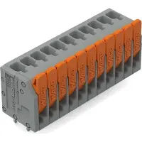 Wago 2601-3111 Leiterplattenklemme,Hebel,1,5 mm2,grau 26013111 - 50 Stück