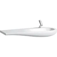 Laufen H8149744001041 WT ALESSI 500x1200x165 Ablage links