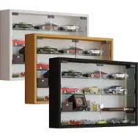 VCM Wandregal "Hängevitrine Wandvitrine Sammel Deko Mandosa M", weiß, B:60cm T:10cm, Regale, Wandregal