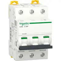 Schneider Electric A9F94340 Leitungsschutzschalter iC60L, 3P, 40A, C-Charakteristik, 20kA