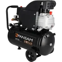 Dedra Ölkompressor 1,5 kW, 8 bar, 200 l/min, Tank 24 l