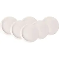 Villeroy & Boch Teller NewMoon Tief Weiß (6-teilig)