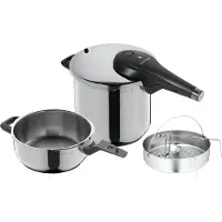 WMF Perfect Premium One Pot Schnellkochtopf-Set mit Dampfgar... 122139