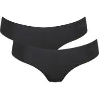 Sloggi String "ZERO Microfibre 2.0" nahtlos, gewellte Abschlüsse, ultraleicht, Hipster-Stil