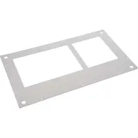 Hager Deckblech IP40M-DBLA3540m.Einführungsschlitzen 350x400 verzinkt