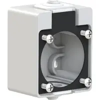 Pce 106-0g Aufputzgehäuse grau IP44