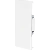 Hager BRS8517069016 Endstück schnittkaschierend zu BRS 83x170mm Oberteil 80mm Stahlblech vweiß