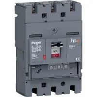 Hager HMT100GR Leistungsschalter h3+ P250 LSnI 3P3D 100A 50kA FTC