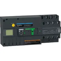 Schneider Electric TransferPacT Active TA160, automatische Netzumschaltung, 125A, 3P, LCD, 400VAC TA16D3L1254TPE