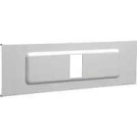 Hager R65747035 Blende AEE 4-fach PVC FB OT 150 lgrau