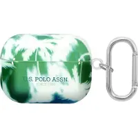 U.s. polo assn. , Hülle für Airpods Pro Palm Anti-Schock-Silikon, Grün