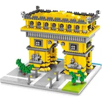 Tinisu Arc de Triomphe Paris Modell LNO Micro-Bricks Bausteine
