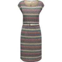 Ragwear Shirtkleid "Sommerkleid Lilithe YOUMODO", Damen, Gr. L, N-Gr, blau (night blau), Obermaterial: 50% Baumwolle CO. 50% Modal CMD., Kleider Shirtkleid