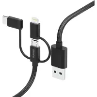 Hama 00139513, 1,5 m, USB A, Micro-USB A, USB 2.0, 0,48 Gbit/s, Schwarz
