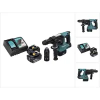 Makita DHR 243 RM Akku Bohrhammer 18 V SDS plus Brushless + 2x Akku 4,0 Ah + Ladegerät