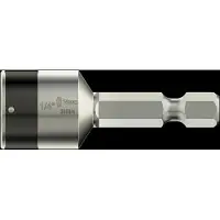 Wera 3869/4 Steckschlüsseleinsätze, Edelstahl, SW (zöllig) 3/8", Länge 50 mm
