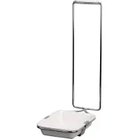Ophardt hygiene Ophardt Schalenhalter ingo-man SH E 26, für Spender mit 500 ml, Bügel und herausnehmbare Abtropfschale, B 150 x T 265 x H 378 mm, Kunststoff/Metall