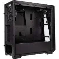 Kolink Quantum, Midi Tower, PC, Schwarz, ATX, EATX, micro ATX, Mini-ITX, Kunststoff, Edelstahl, Gehärtetes Glas, Blau, Grün, Rot