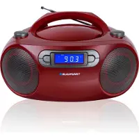 Blaupunkt BB18RD, 1,27 kg, Rot, Tragbarer CD-Player